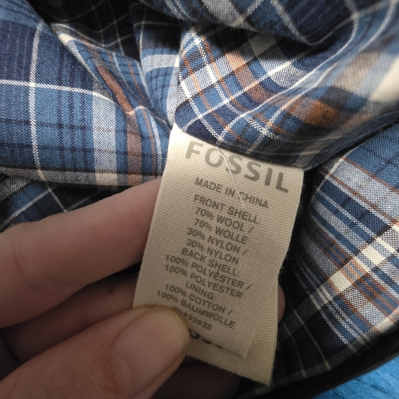 Fossil Authentic Wool Blended Mens Vest 54 Size Med. - Picture 8 of 10
